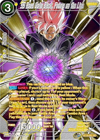 BT16-087 - SS Rose Goku Black, Future on the Line - Super Rare Alt Art