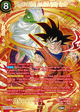 BT21-011 - Son Goku & Piccolo, Arch-Rivals Fighting Together - Special Rare