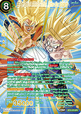BT21-079 - SS Son Goku & SS2 Son Gohan, Father-Son Solidarity - Special Rare