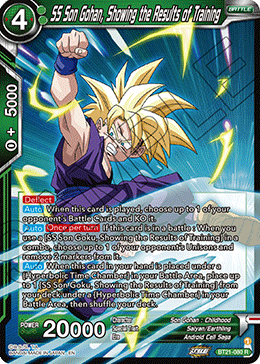 BT21-080 - SS Son Gohan, Showing the Results of Training - Rare FOIL
