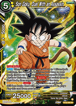 BT22-088 - Son Goku, Duel With an Assassin - Super Rare