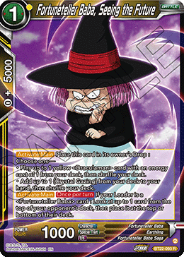 BT22-093 - Fortuneteller Baba, Seeing the Future - Rare FOIL