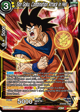 BT22-108 - Son Goku, Combination Attack in Hell - Common