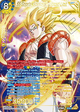 BT22-137 - SS Gogeta, Sparking to Utmost Limit - Special Rare