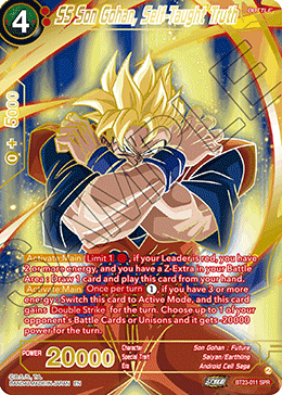 BT23-011 - SS Son Gohan, Self-Taught Truth - Special Rare