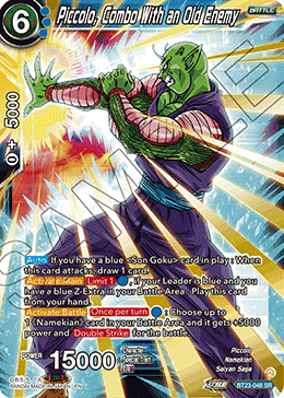 BT23-048 - Piccolo, Combo With an Old Enemy - Super Rare