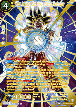 BT23-110 - Ultra Instinct Son Goku, Divine Technique - Special Rare