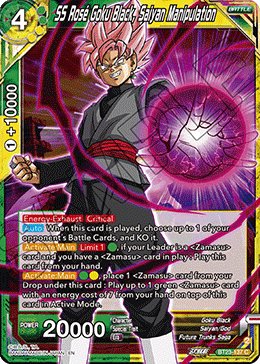 BT23-137 - SS Rose Goku Black, Saiyan Manipulation - Common