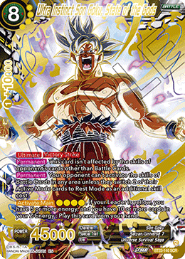BT23-140 - Ultra Instinct Son Goku, State of the Gods - Secret Rare