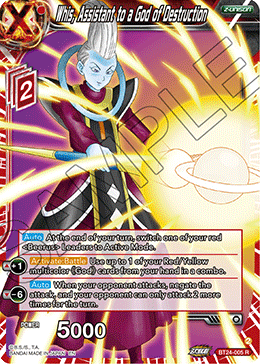 BT24-005 - Whis, Assistant to a God of Destruction - Rare
