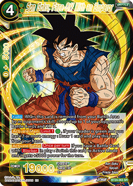 BT24-063 - Son Goku, Face-Off With an Emperor - Super Rare