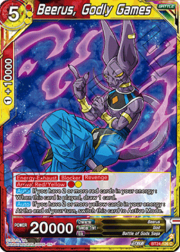 BT24-126 - Beerus, Godly Games - Common