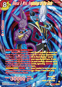 BT24-130 - Beerus & Whis, Beginnings of the Gods - Special Rare