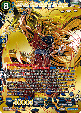 BT24-138 - SS3 Son Goku, Wrath of the Dragon - Secret Rare