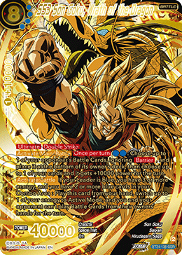 BT24-138 - SS3 Son Goku, Wrath of the Dragon - God Rare