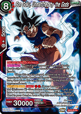 EX23-05 - Son Goku, Unmatched by the Gods - Expansion Rare FOIL