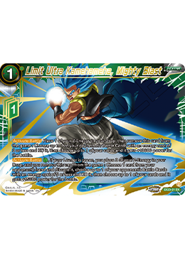 EX23-21 - Limit Ultra Kamehameha, Mighty Blast - Expansion Rare GOLD STAMPED