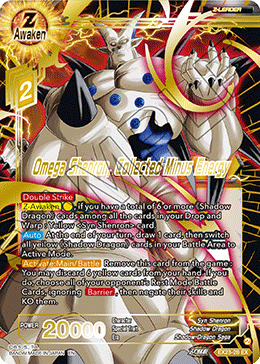 EX23-28 - Omega Shenron, Collected Minus Energy - Expansion Rare GOLD STAMPED