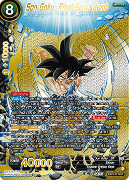 EX23-52 - Son Goku, Final Spirit Bomb - Secret Rare