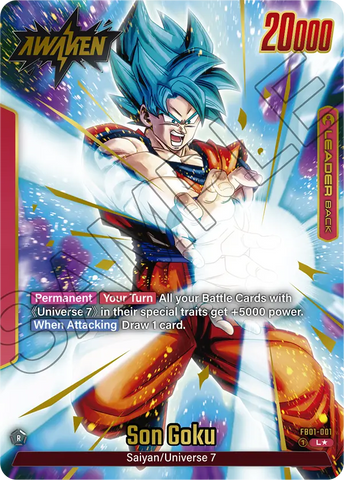 FB01-001 - Son Goku - Leader ALT ART