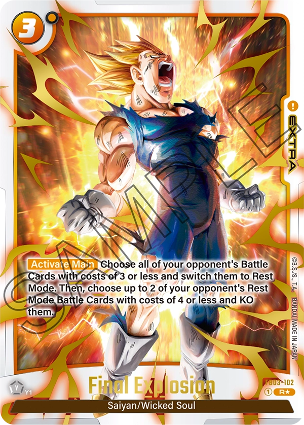 FB03-102 - Final Explosion - Rare ALT ART (Special Reprint