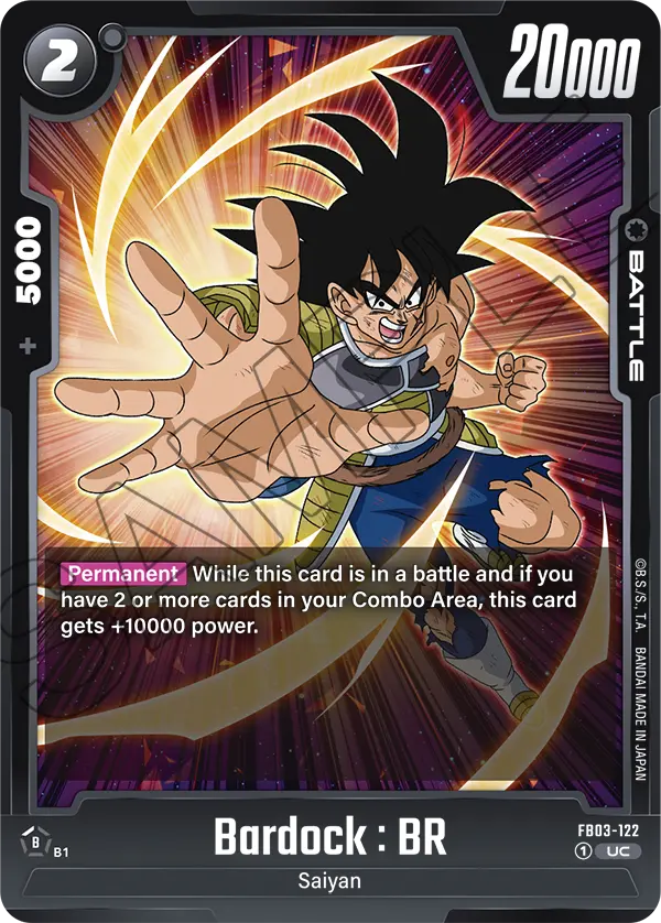 FB03-122 - Bardock : BR