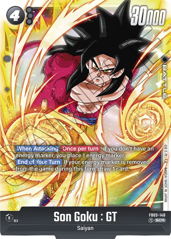 FB03-140 - Son Goku : GT - Secret Rare – Collectors Company