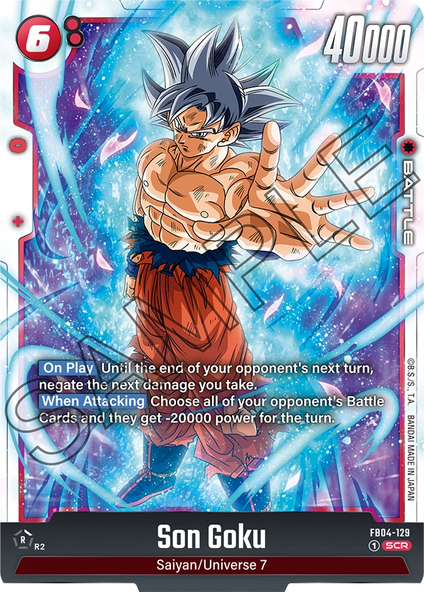 FB04-129 - Son Goku - Secret Rare – Collectors Company