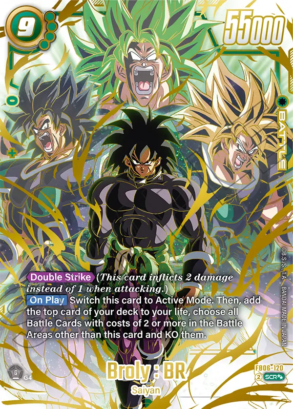 PSA10 極美品BROLY：BR SCR★（Super Alt Art） FB06-120 - Broly : BR - Secret Rare SUPER ALT ART – Collectors Company
