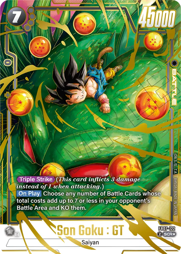 孫悟空 GT SECRET RARE-SUPER ALT ART FB07-122 - Son Goku : GT - Secret Rare ALT ART – Collectors Company
