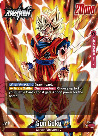 FS01-01 - Son Goku - Leader
