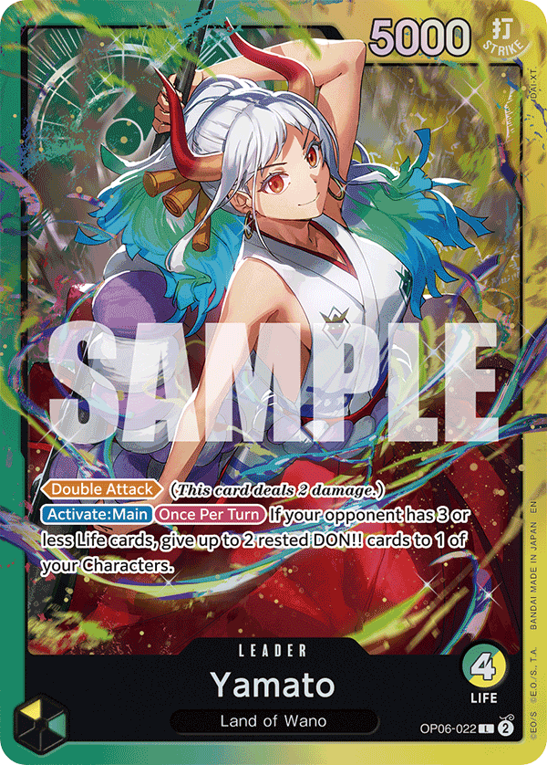 OP06-022 - Yamato - Leader Alt Art – Collectors Company