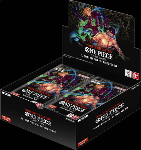 [PRE-ORDER] One Piece CG - OP06 Wings of the Captain Booster Box - WAVE 2 - Sealed ENGLISH