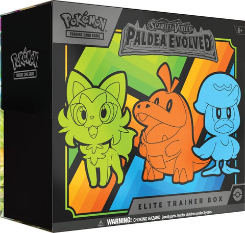 Pokemon - Scarlet & Violet - Paldea Evolved Elite Trainer Box