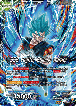 SD23-01 - SSB Vegito, Shining Warrior - Leader - Starter Rare