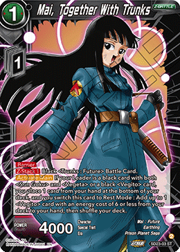 SD23-03 - Mai, Together With Trunks - Starter Rare