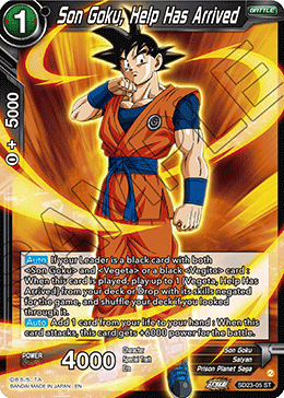 SD23-05 - Son Goku, Help Has Arrived - Starter Rare