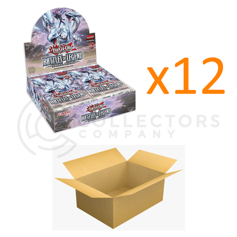 [PRE-ORDER] Yu-Gi-Oh! - Battles of Legend - Terminal Revenge Booster Box CASE (x12 Boxes) - Sealed
