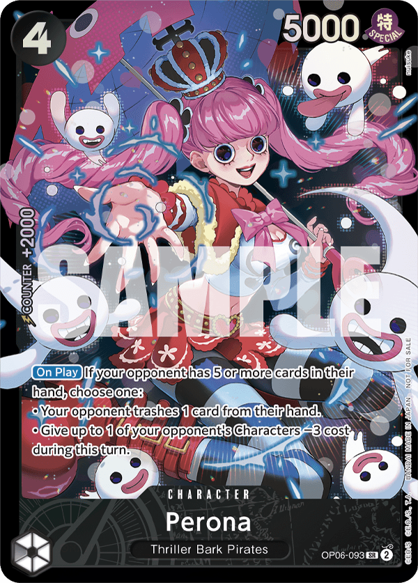 OP06-093 - Perona - Super Rare ALT ART Collectors Company OP06-093 - Perona - Super Rare ALT ART Collectors Company