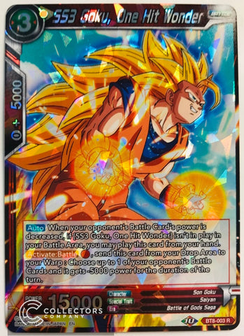 BT8-003 - SS3 Goku, One Hit Wonder - Rare