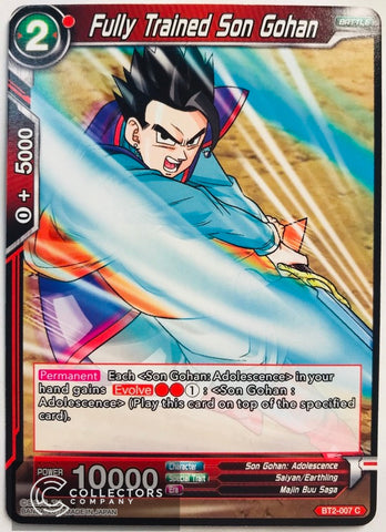 BT2-007 - Fully Trained Son Gohan - Common