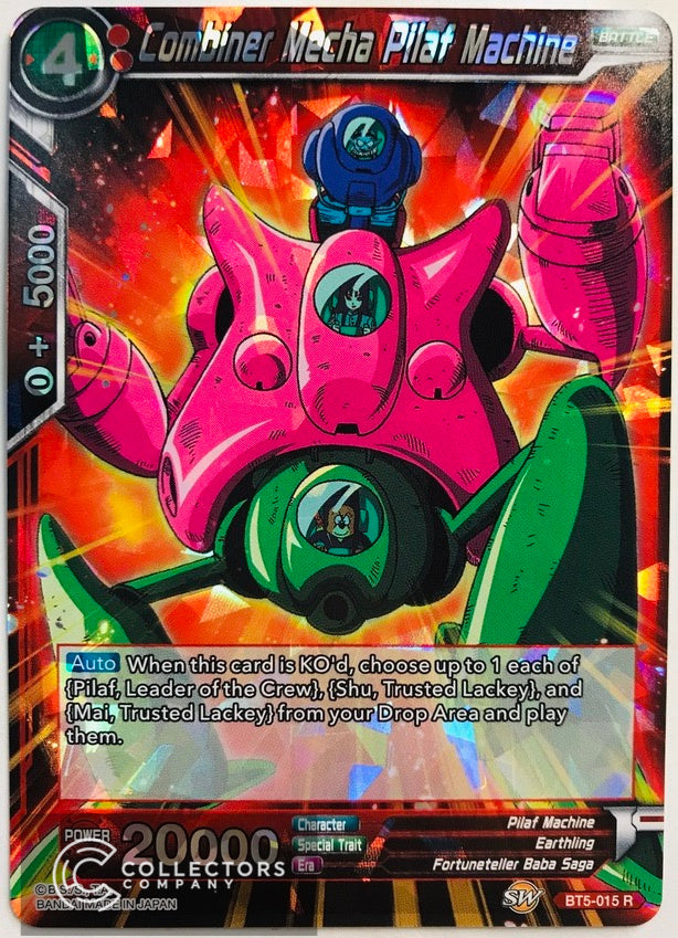 BT5015 Combiner Mecha Pilaf Machine Rare Collectors Company