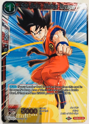 EX09-01 - Son Goku, Nimbus Voyager - Expansion Rare FOIL