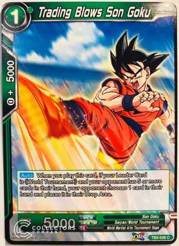 TB2-036 - Trading Blows Son Goku - Common