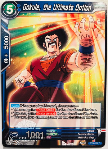 BT6-038 - Gokule, the Ultimate Option - Common