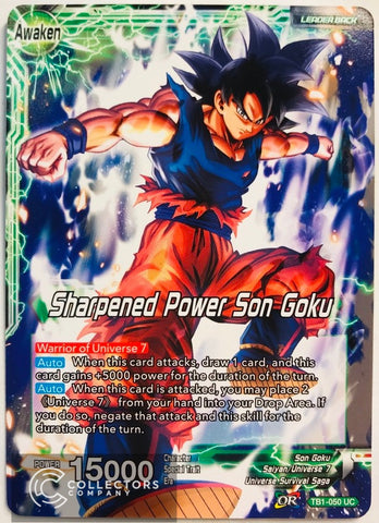 TB1-050 - Sharpened Power Son Goku - Leader - Uncommon