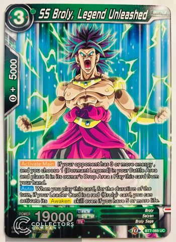 BT7-069 - SS Broly, Legend Unleashed - Uncommon