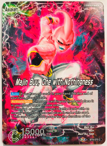 BT9-070 - Majin Buu, One with Nothingness - Leader - Common