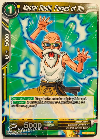 TB1-076 - Master Roshi, Forged of Will - Uncommon