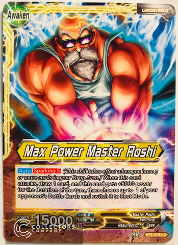 BT5-079 - Max Power Master Roshi - Leader - Uncommon